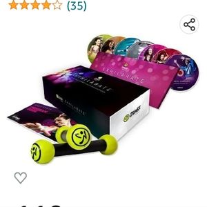 Brand New Zumba Fitness Exhilarate Ultimate Zumba DVD Experience